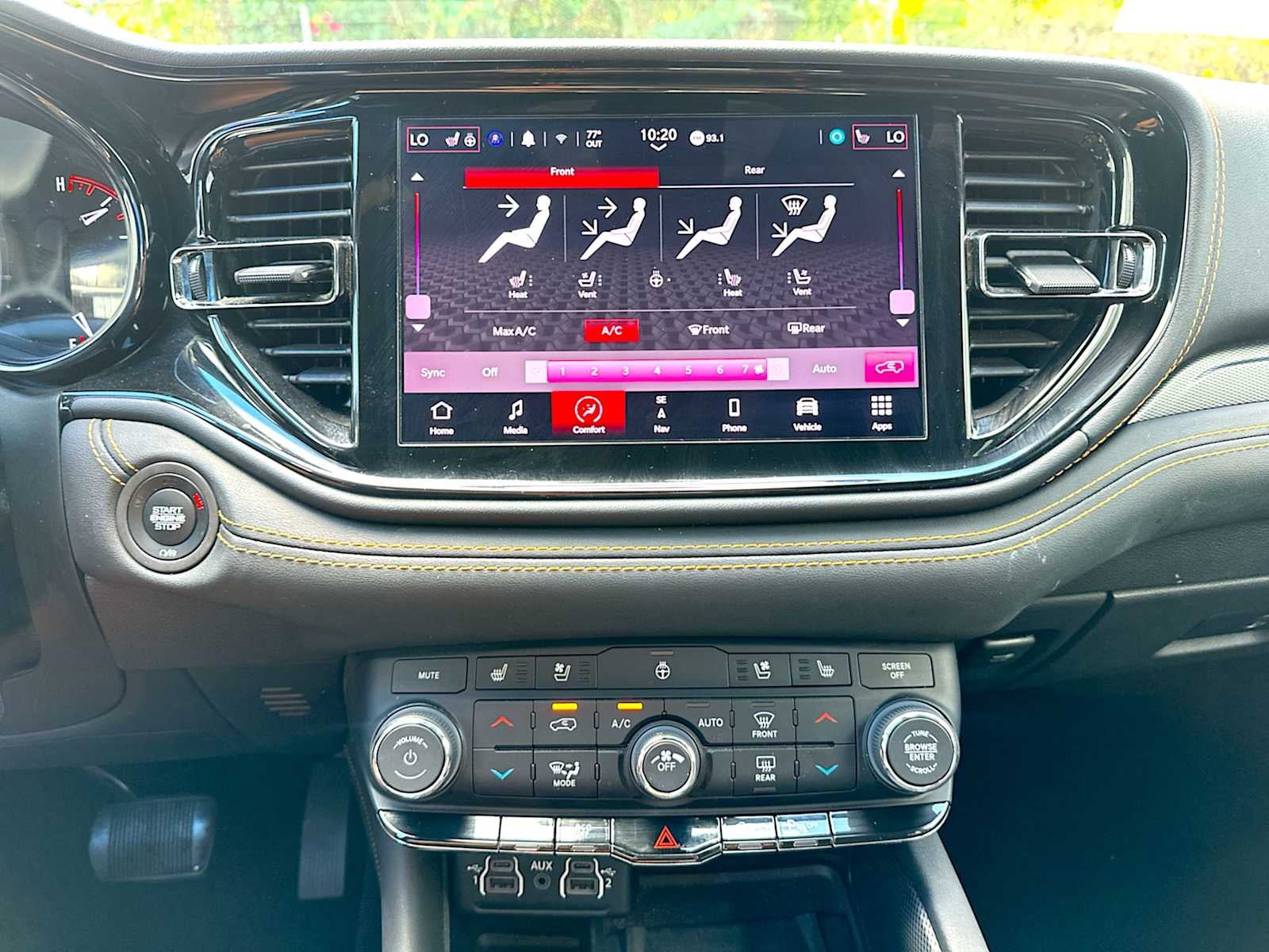 2022 Dodge Durango Orange Sport AWD