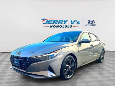 2023 Hyundai Elantra Hybrid Blue