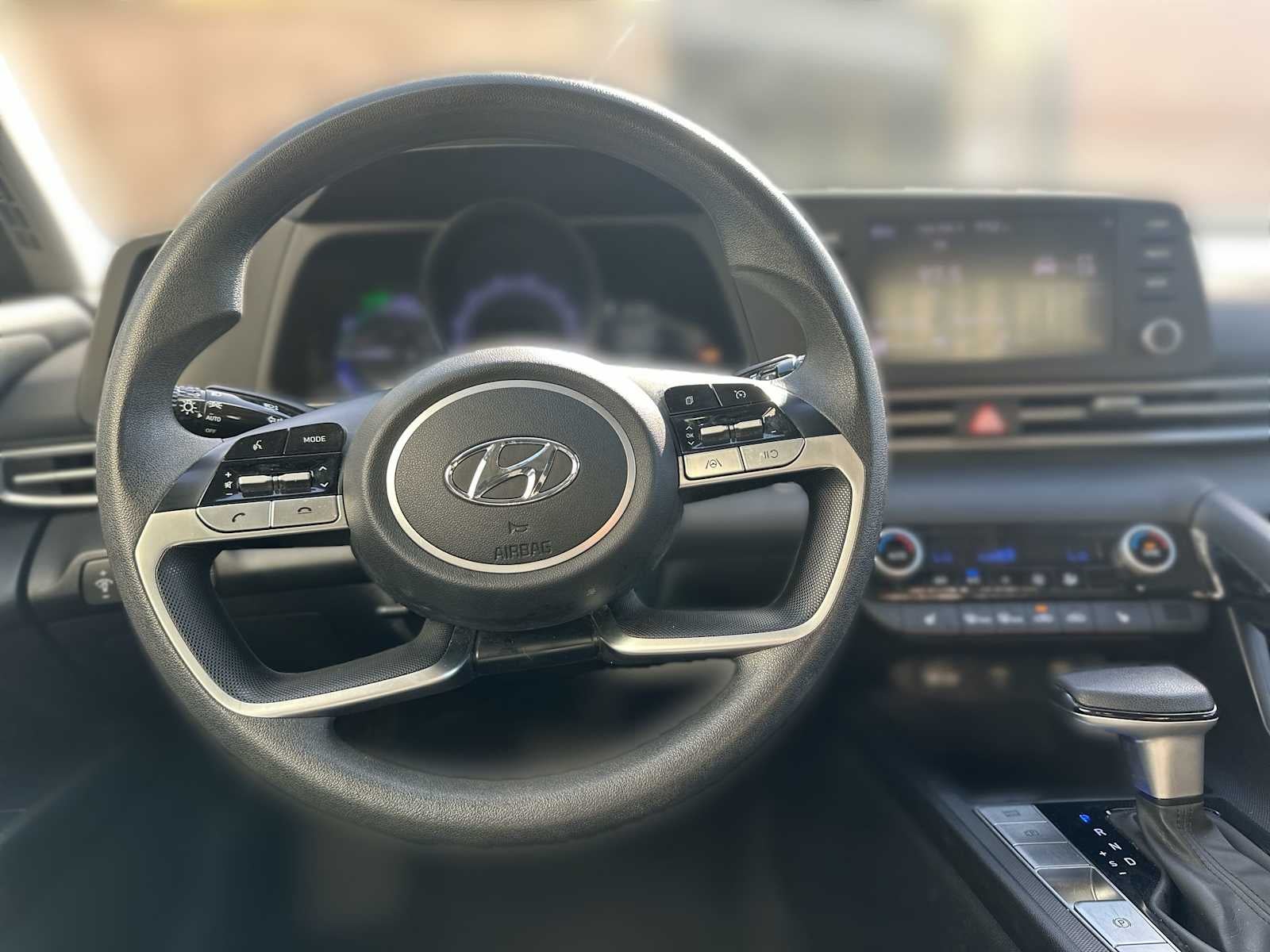 2023 Hyundai Elantra Hybrid Blue