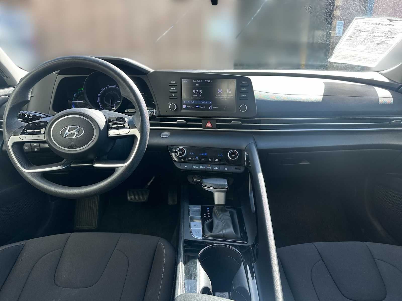 2023 Hyundai Elantra Hybrid Blue