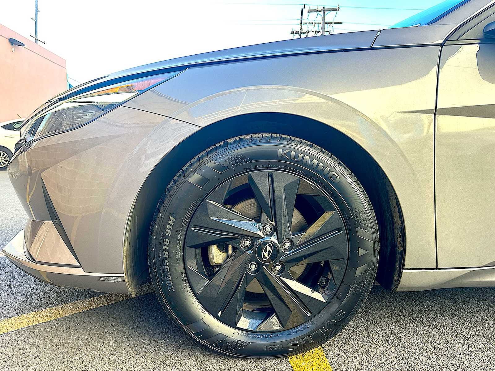 2023 Hyundai Elantra Hybrid Blue