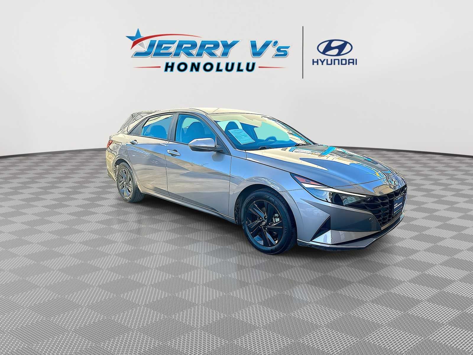 2023 Hyundai Elantra Hybrid Blue