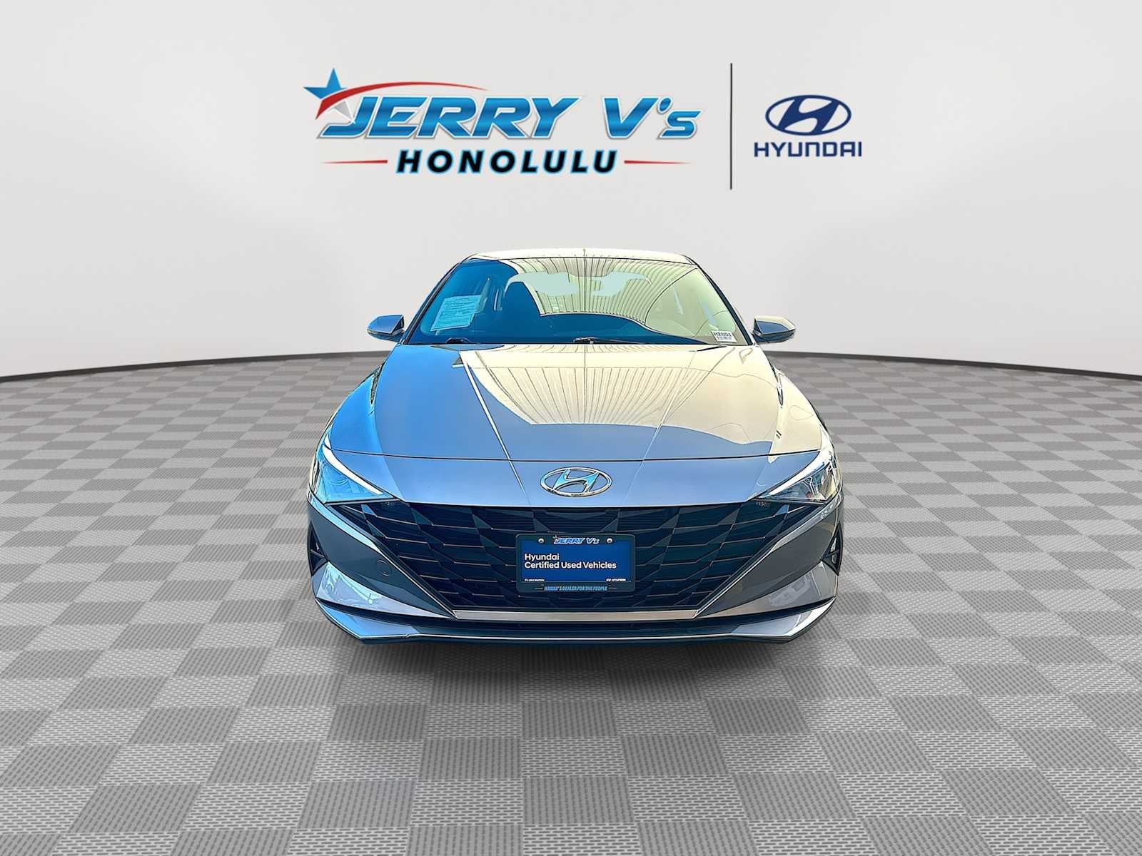 2023 Hyundai Elantra Hybrid Blue
