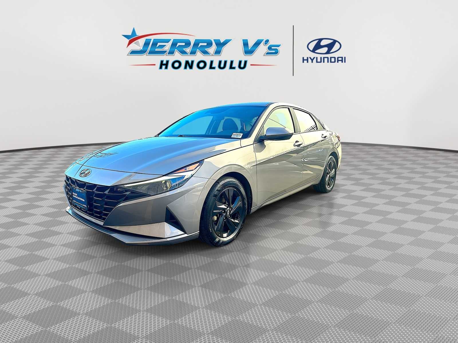 2023 Hyundai Elantra Hybrid Blue