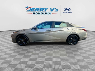 2023 Hyundai Elantra Hybrid Blue