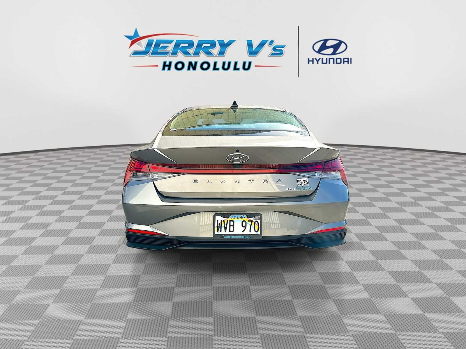 2023 Hyundai Elantra Hybrid Blue