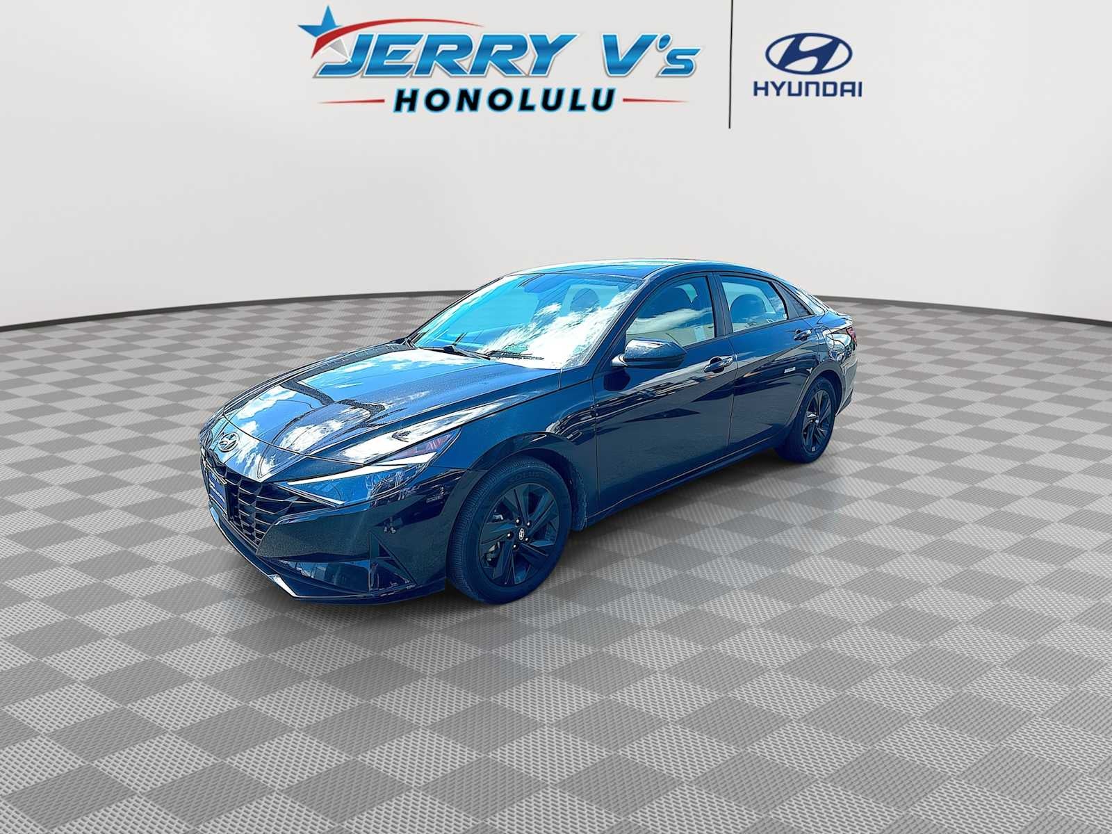 2023 Hyundai Elantra Hybrid Blue
