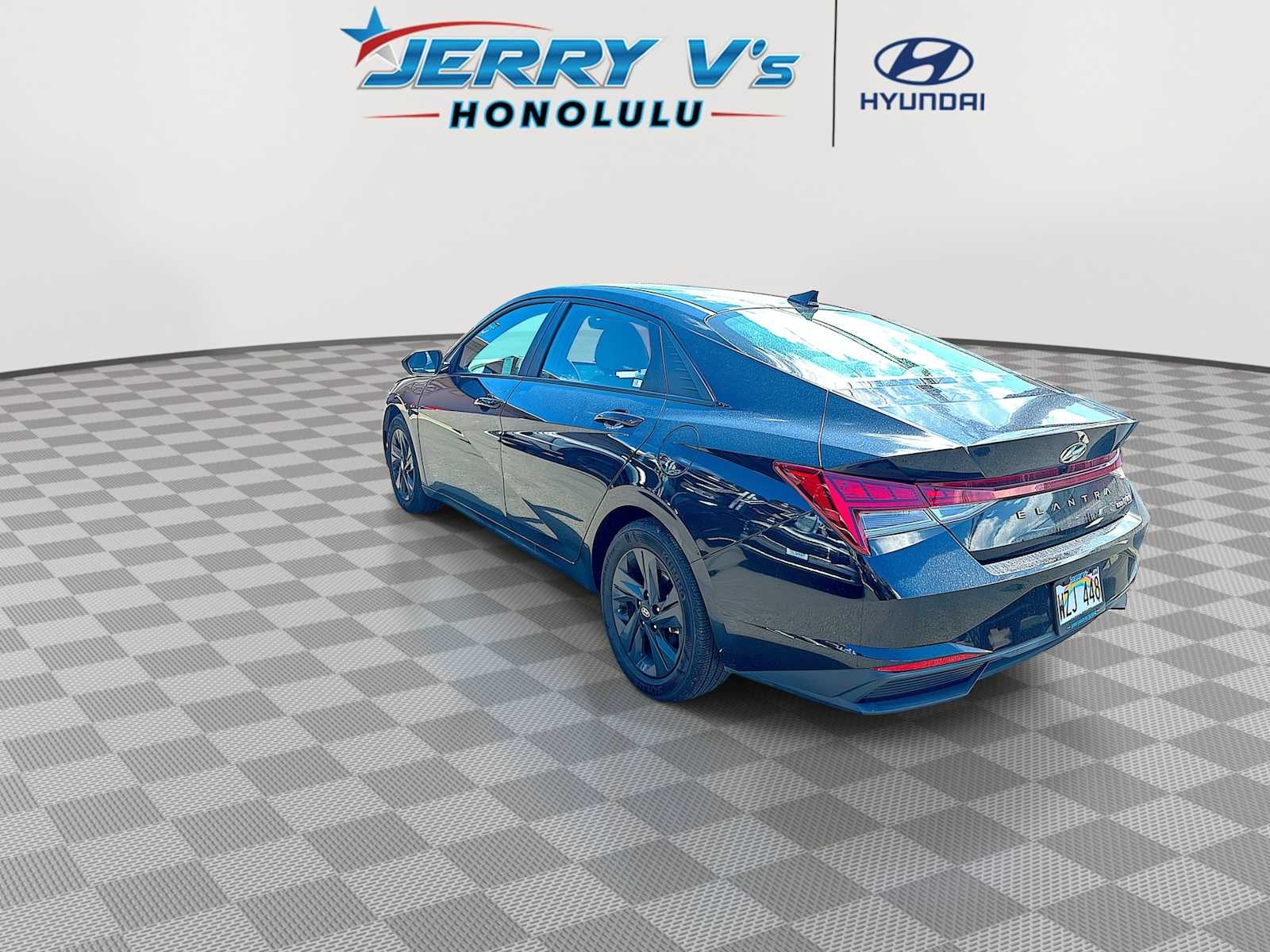 2023 Hyundai Elantra Hybrid Blue