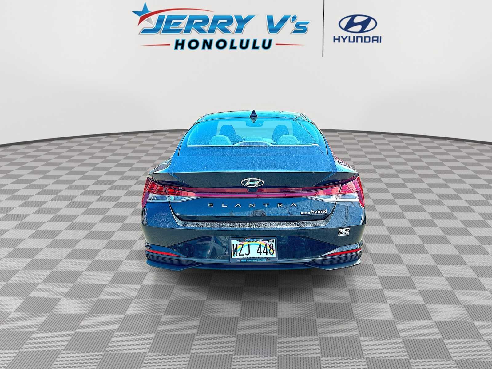 2023 Hyundai Elantra Hybrid Blue