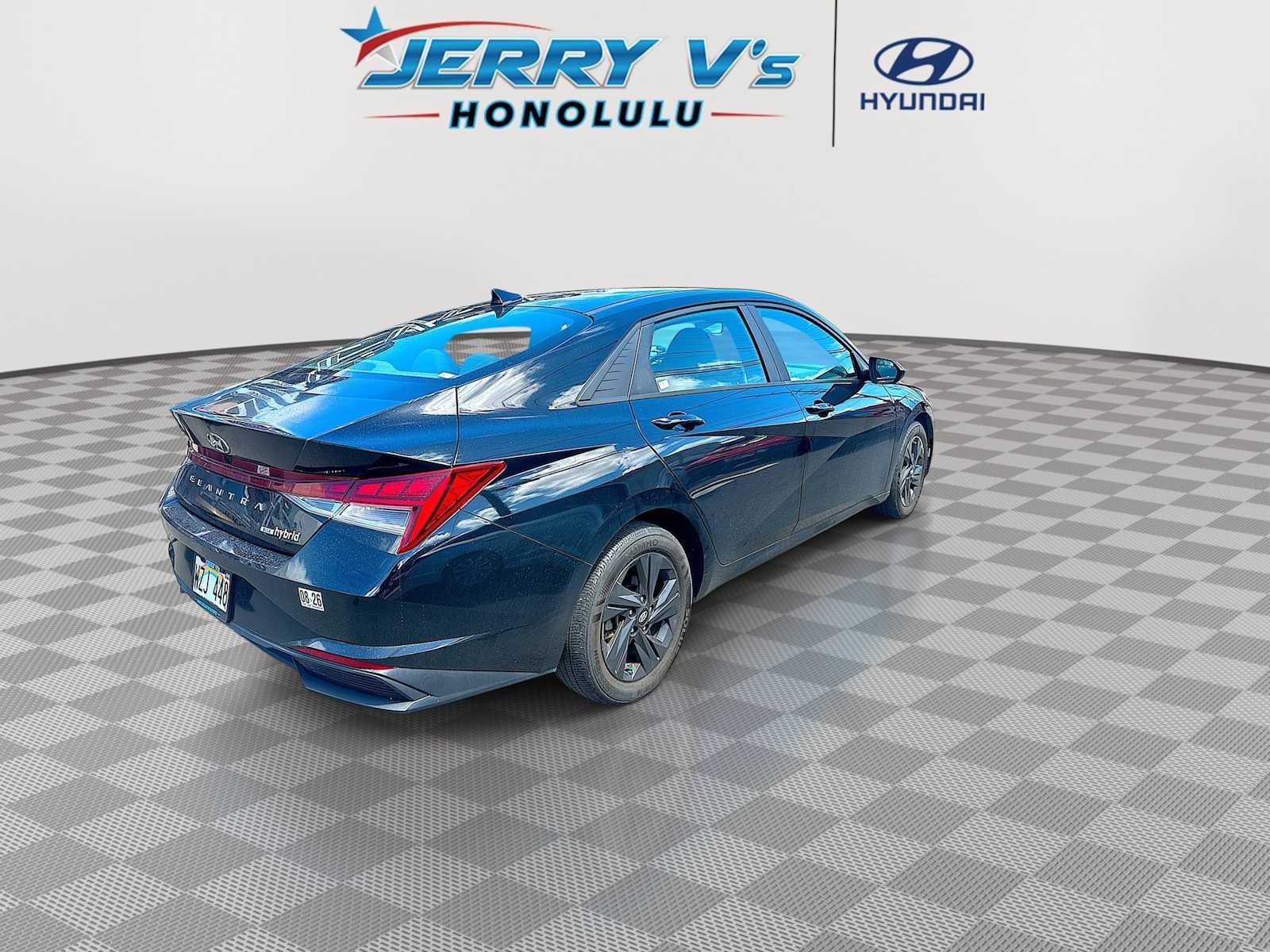 2023 Hyundai Elantra Hybrid Blue