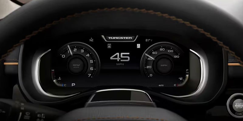 2026 Ram 1500 digital instrument cluster display dashboard