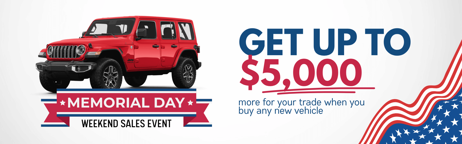 Memorial Day Weekend Sale