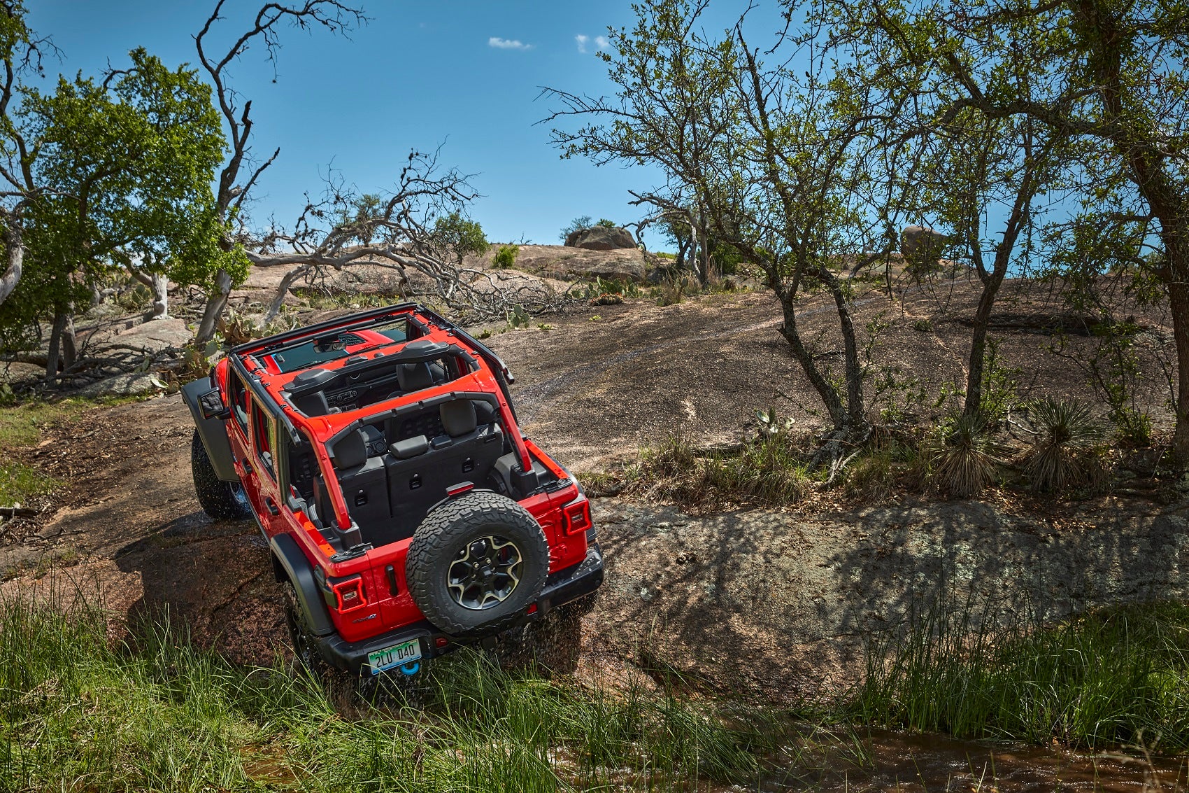 New Jeep Wrangler Off-Roading