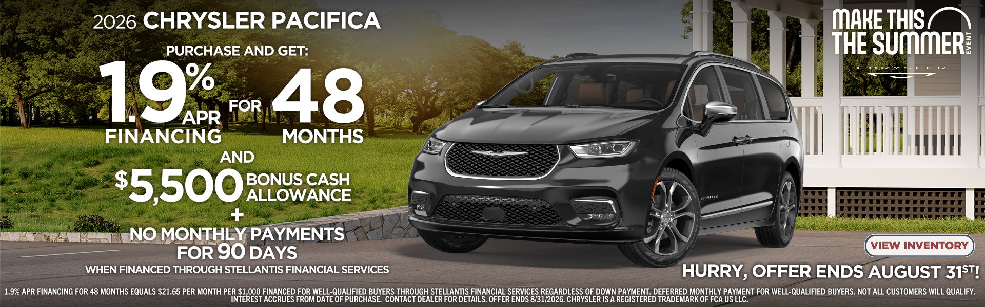 2026 Chrysler Pacifica